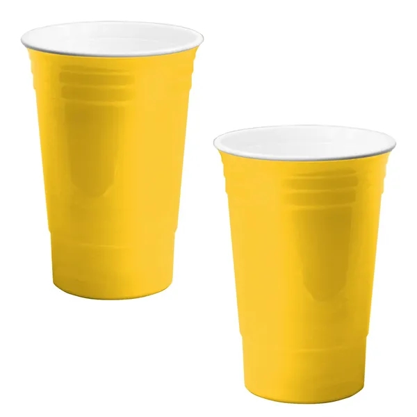 16 oz. party cup made of double wall insulated polypropylene.... from ASI 68507 The Magnet Group / Perfect Line