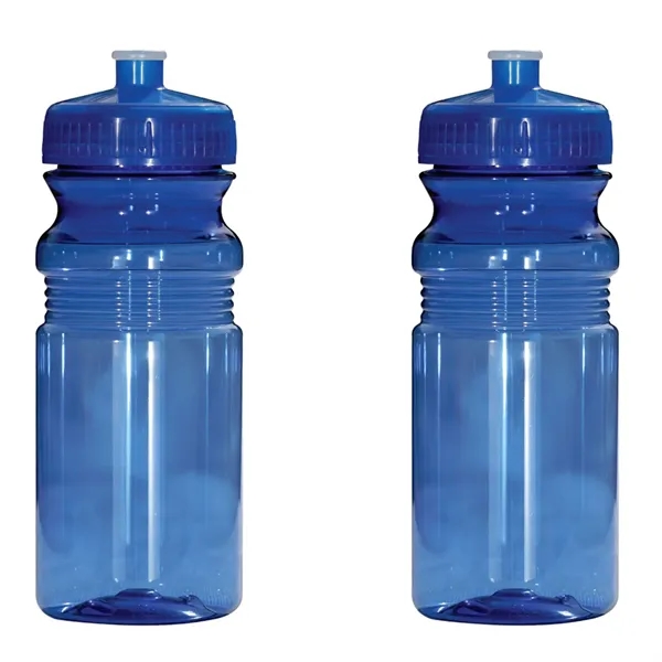 20 oz. translucent sports bottle with push-pull twist-on cap, and wide... from ASI 68507 The Magnet Group / Perfect Line