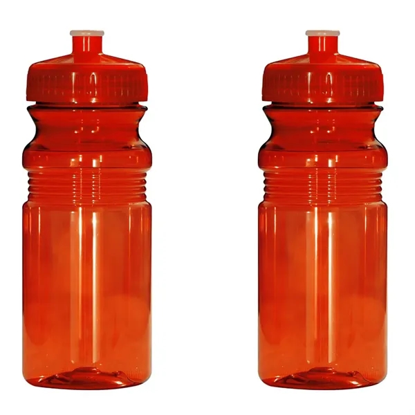 20 oz. translucent sports bottle with push-pull twist-on cap, and wide... from ASI 68507 The Magnet Group / Perfect Line