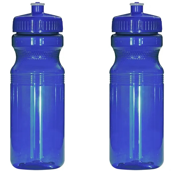 25 oz. translucent sports bottle with push-pull, twist-on cap and wide... from ASI 68507 The Magnet Group / Perfect Line