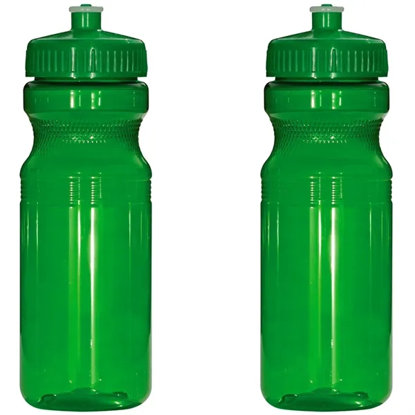 25 oz. translucent sports bottle with push-pull, twist-on cap and wide... from ASI 68507 The Magnet Group / Perfect Line
