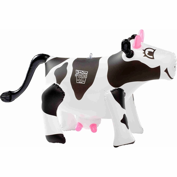 17" inflatable cow with customization.... from ASI 63549 Jornik Manufacturing Corp / Jornik