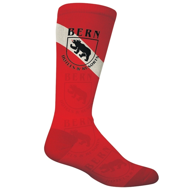 Adult Athletic Crew Socks - Show Off Your Brand/Logo in Full... from ASI 67557 LimeLight Ent / Limelight USA