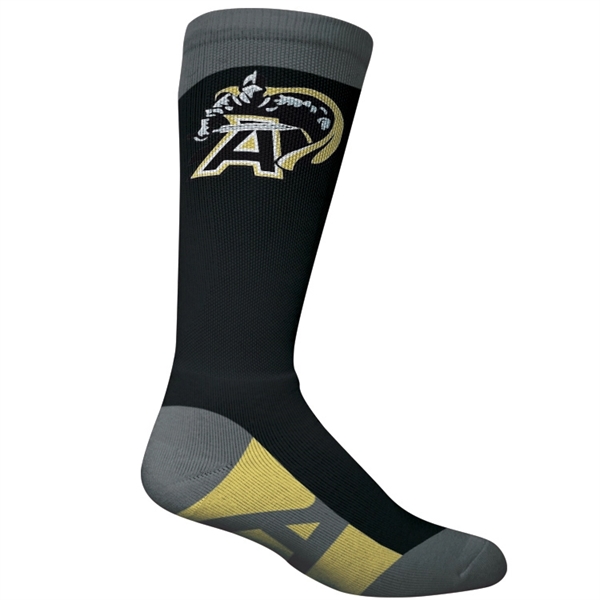 Adult Athletic Crew Socks - Show Off Your Brand/Logo in Full... from ASI 67557 LimeLight Ent / Limelight USA