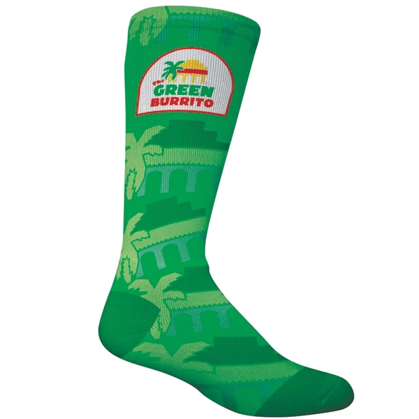Adult Athletic Crew Socks - Show Off Your Brand/Logo in Full... from ASI 67557 LimeLight Ent / Limelight USA