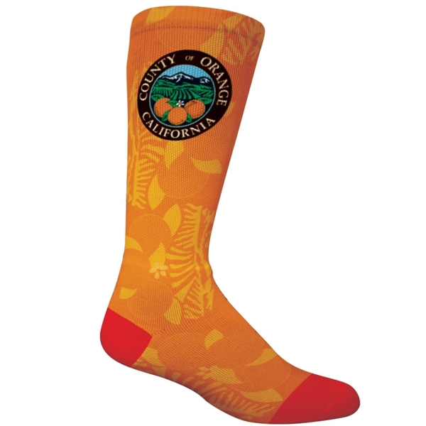 Adult Athletic Crew Socks - Show Off Your Brand/Logo in Full... from ASI 67557 LimeLight Ent / Limelight USA