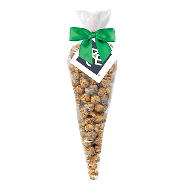 3.25"W  x 16"H  cone bag filled with 5 oz.... from ASI 71685 Midnite Snax®