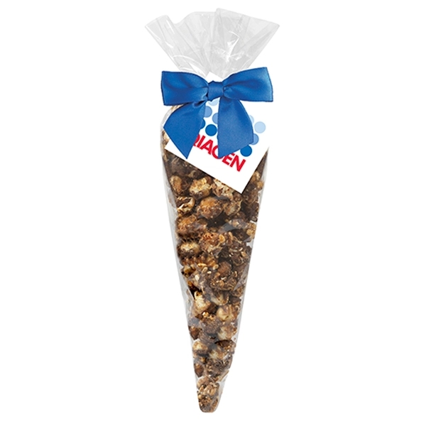 3.25"W  x 16"H  cone bag filled with 5.8 oz.... from ASI 71685 Midnite Snax®