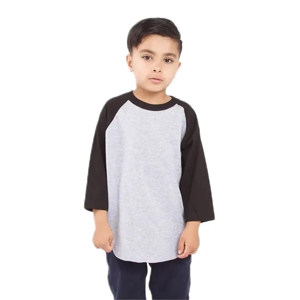 Shaka Wear Youth Three-Quarter Sleeve Raglan... from ASI 84358 S&S Activewear