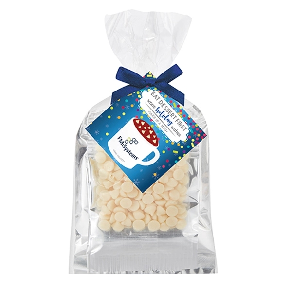 Mug cake mug stuffer. Item size: 4"W x 7.5"H. Cooking directions... from ASI 71685 Midnite Snax®