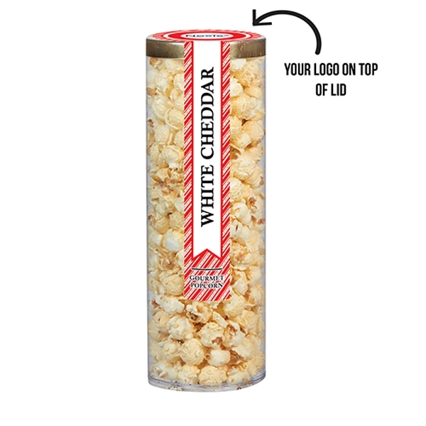 Executive Popcorn Tube. Item Size: 3.5" Diameter x 10" H.... from ASI 71685 Midnite Snax®
