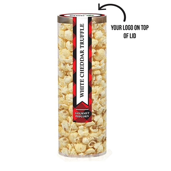 Executive Popcorn Tube. Item Size: 3.5" Diameter x 10" H.... from ASI 71685 Midnite Snax®