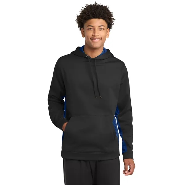 Sport-Tek Sport-Wick CamoHex Fleece Colorblock Hooded Pul...... from ASI 84863 SanMar