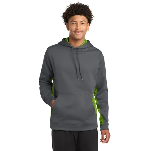 Sport-Tek Sport-Wick CamoHex Fleece Colorblock Hooded Pul...... from ASI 84863 SanMar