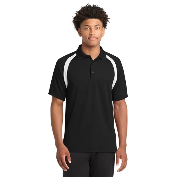 Sport-Tek Dry Zone Colorblock Raglan Polo.... from ASI 84863 SanMar