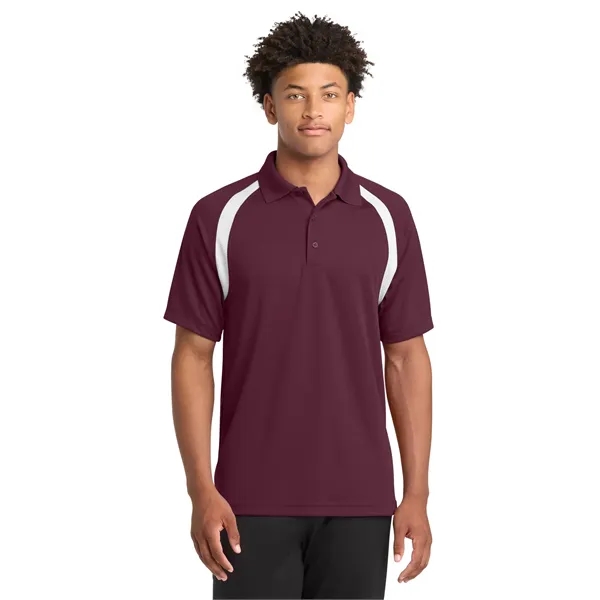 Sport-Tek Dry Zone Colorblock Raglan Polo.... from ASI 84863 SanMar