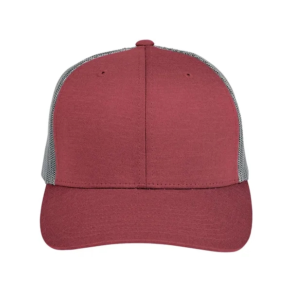 Team 365 Zone Sonic Heather Trucker Cap... from ASI 84358 S&S Activewear