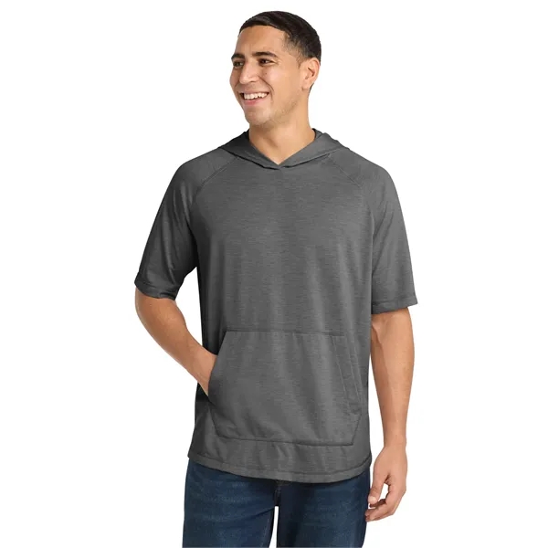 Sport-Tek PosiCharge Tri-Blend Wicking Short Sleeve Hoodie.... from ASI 84863 SanMar
