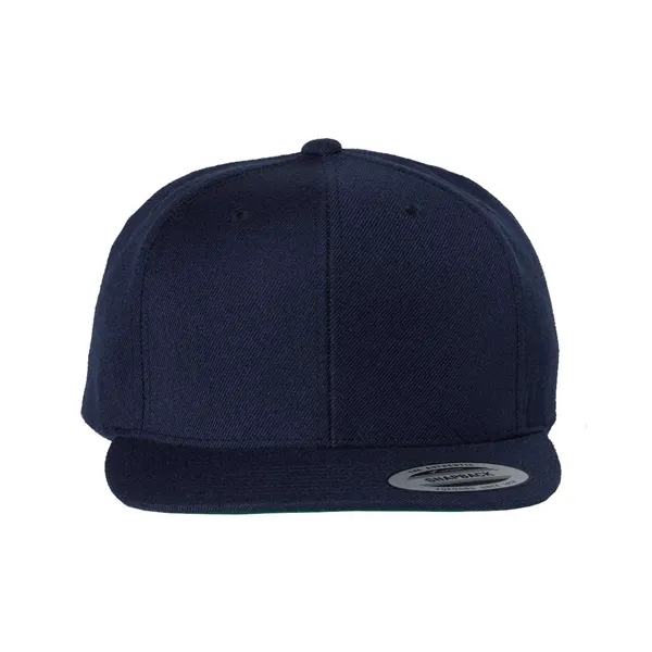 Wool blend flat bill snapback cap. Blank.... from ASI 84358 S&S Activewear