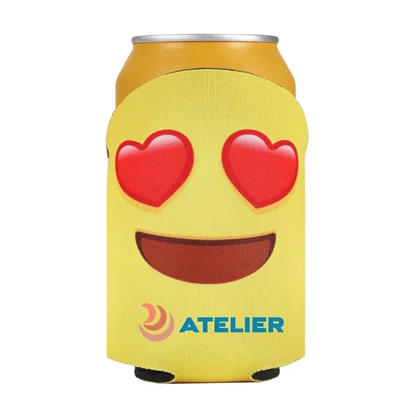 Round Top Can Can Cooler boldly displays your message with a... from ASI 61966 HPG / Best Promotions USA