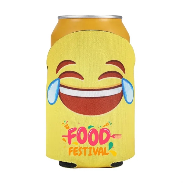Round Top Can Can Cooler boldly displays your message with a... from ASI 61966 HPG / Best Promotions USA
