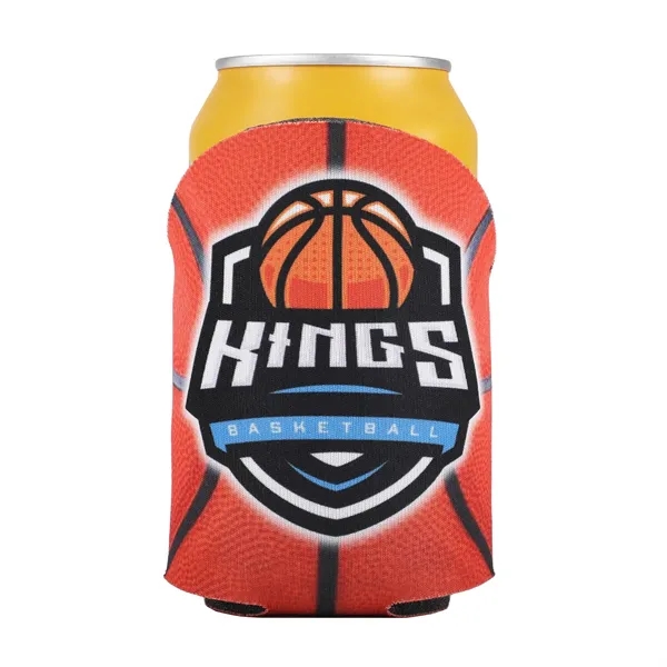 Round Top Can Can Cooler boldly displays your message with a... from ASI 61966 HPG / Best Promotions USA