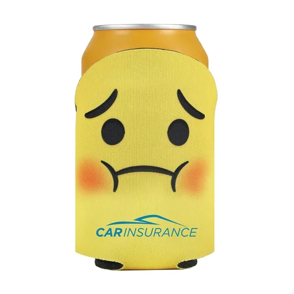 Round Top Can Can Cooler boldly displays your message with a... from ASI 61966 HPG / Best Promotions USA