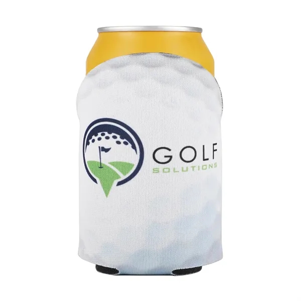 Round Top Can Can Cooler boldly displays your message with a... from ASI 61966 HPG / Best Promotions USA