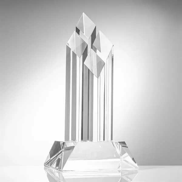 Four beautiful pillars of optical crystal on a thick matching optical... from ASI 84592 St Regis Group / St Regis