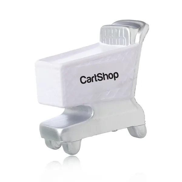 Supermarket shopping cart shaped stress reliever.... from ASI 39552 BEL Promo