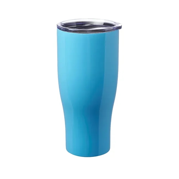 27 oz. stainless steel grip travel mug with spill prevention slide... from ASI 39552 BEL Promo