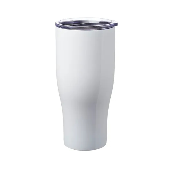 27 oz. stainless steel grip travel mug with spill prevention slide... from ASI 39552 BEL Promo
