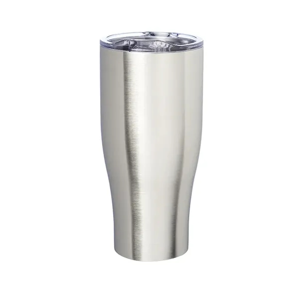 27 oz. stainless steel grip travel mug with spill prevention slide... from ASI 39552 BEL Promo