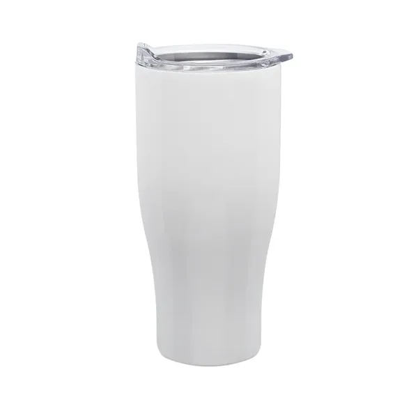 27 oz. stainless steel grip travel mug with spill prevention slide... from ASI 39552 BEL Promo