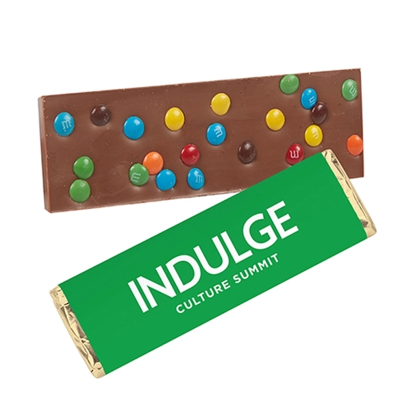 Belgian Chocolate Bar (2.25 oz.). Item size: 6"L x 1.75"W x... from ASI 71685 Midnite Snax®