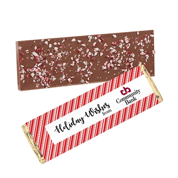 Belgian Chocolate Bar (2.25 oz.). Item size: 6"L x 1.75"W x... from ASI 71685 Midnite Snax®