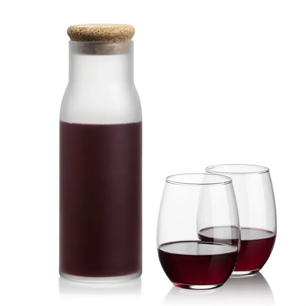 Yarmouth Carafe & Stanford Stemless Wine... from ASI 84592 St Regis Group