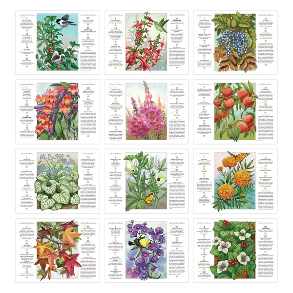 13 month staple bound wall calendar that helps to plan the... from ASI 61966 HPG / Beacon Promotions HPG Gold