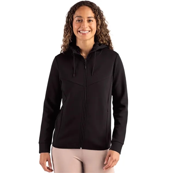 Clique Haven Recycled Womens Full Zip Hooded Sweatshirt... from ASI 47965 Cutter & Buck
