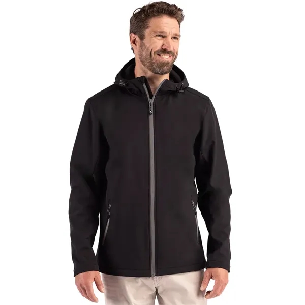 Clique Tempo Recycled Stretch Softshell Mens Hooded Jacket... from ASI 47965 Cutter & Buck