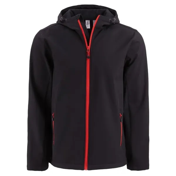 Clique Tempo Recycled Stretch Softshell Mens Hooded Jacket... from ASI 47965 Cutter & Buck
