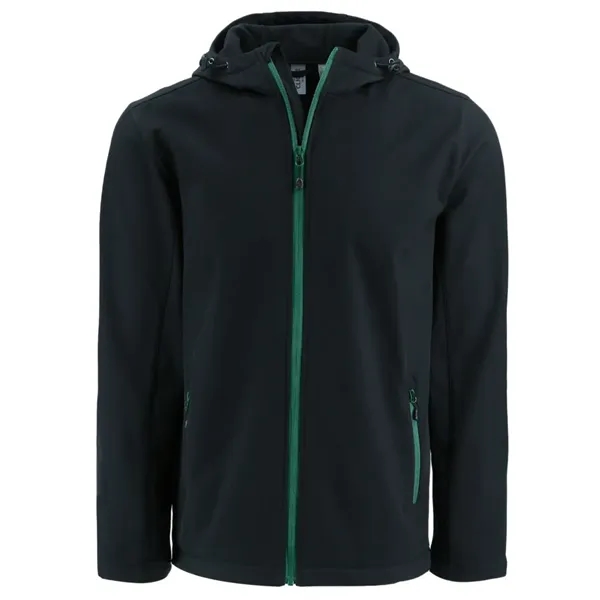 Clique Tempo Recycled Stretch Softshell Mens Hooded Jacket... from ASI 47965 Cutter & Buck