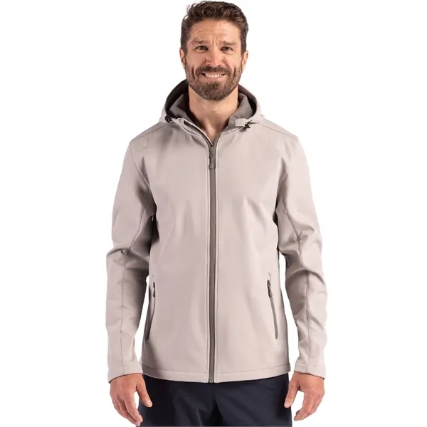 Clique Tempo Recycled Stretch Softshell Mens Hooded Jacket... from ASI 47965 Cutter & Buck