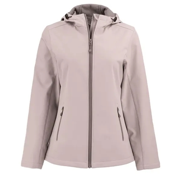 Clique Tempo Recycled Stretch Softshell Womens Hooded Jacket... from ASI 47965 Cutter & Buck