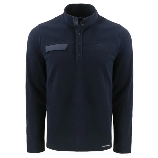 Cutter & Buck Woodland Recycled Fleece Mens Snap Pullover... from ASI 47965 Cutter & Buck