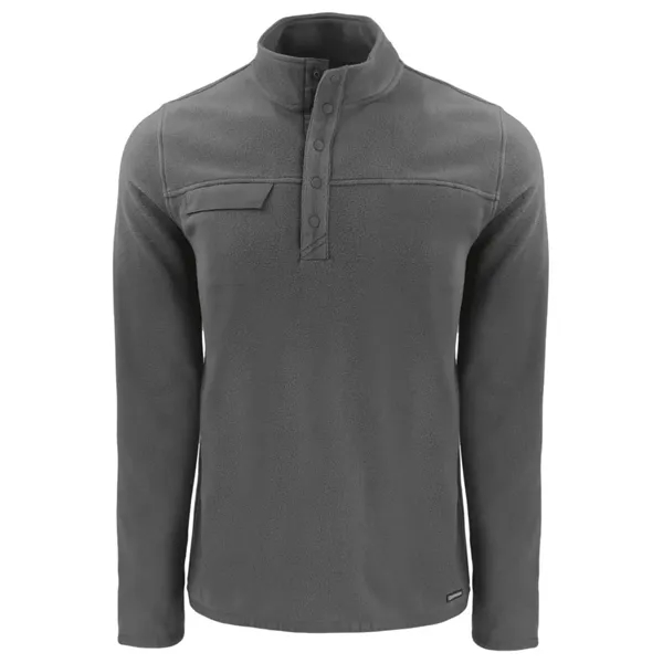 Cutter & Buck Woodland Recycled Fleece Mens Snap Pullover... from ASI 47965 Cutter & Buck