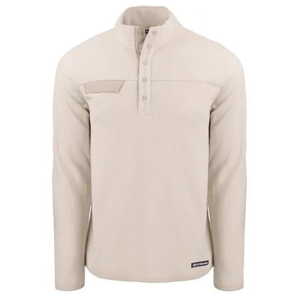 Cutter & Buck Woodland Recycled Fleece Mens Snap Pullover... from ASI 47965 Cutter & Buck