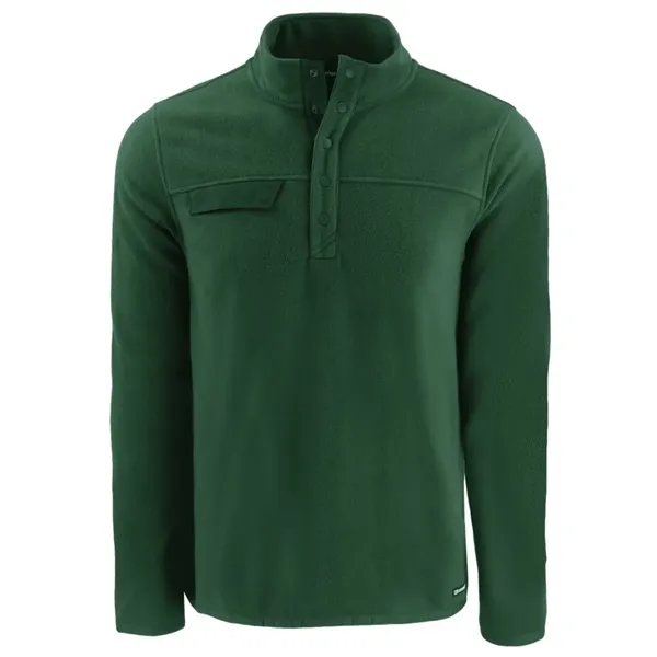 Cutter & Buck Woodland Recycled Fleece Mens Snap Pullover... from ASI 47965 Cutter & Buck