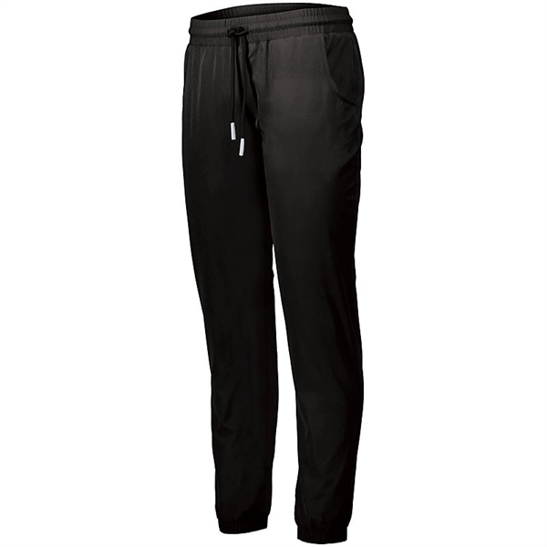 Ladies' Weld Jogger with 4-way stretch woven fabric.... from ASI 37461 Augusta Sportswear