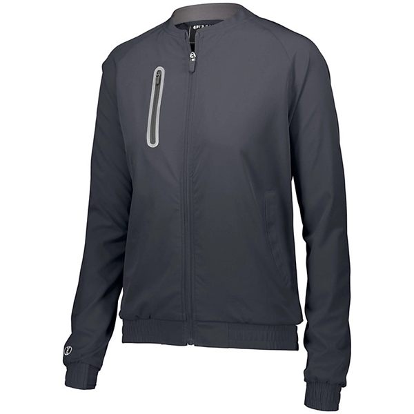 Ladies' Weld Jacket with 4-way stretch woven fabric.... from ASI 37461 Augusta Sportswear